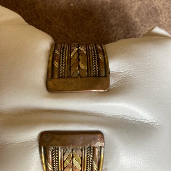 Copper handcrafted cuff - Picture 4 of 4